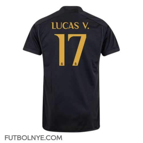 Camiseta Real Madrid Lucas Vazquez #17 Tercera Equipación 2023-24 manga corta